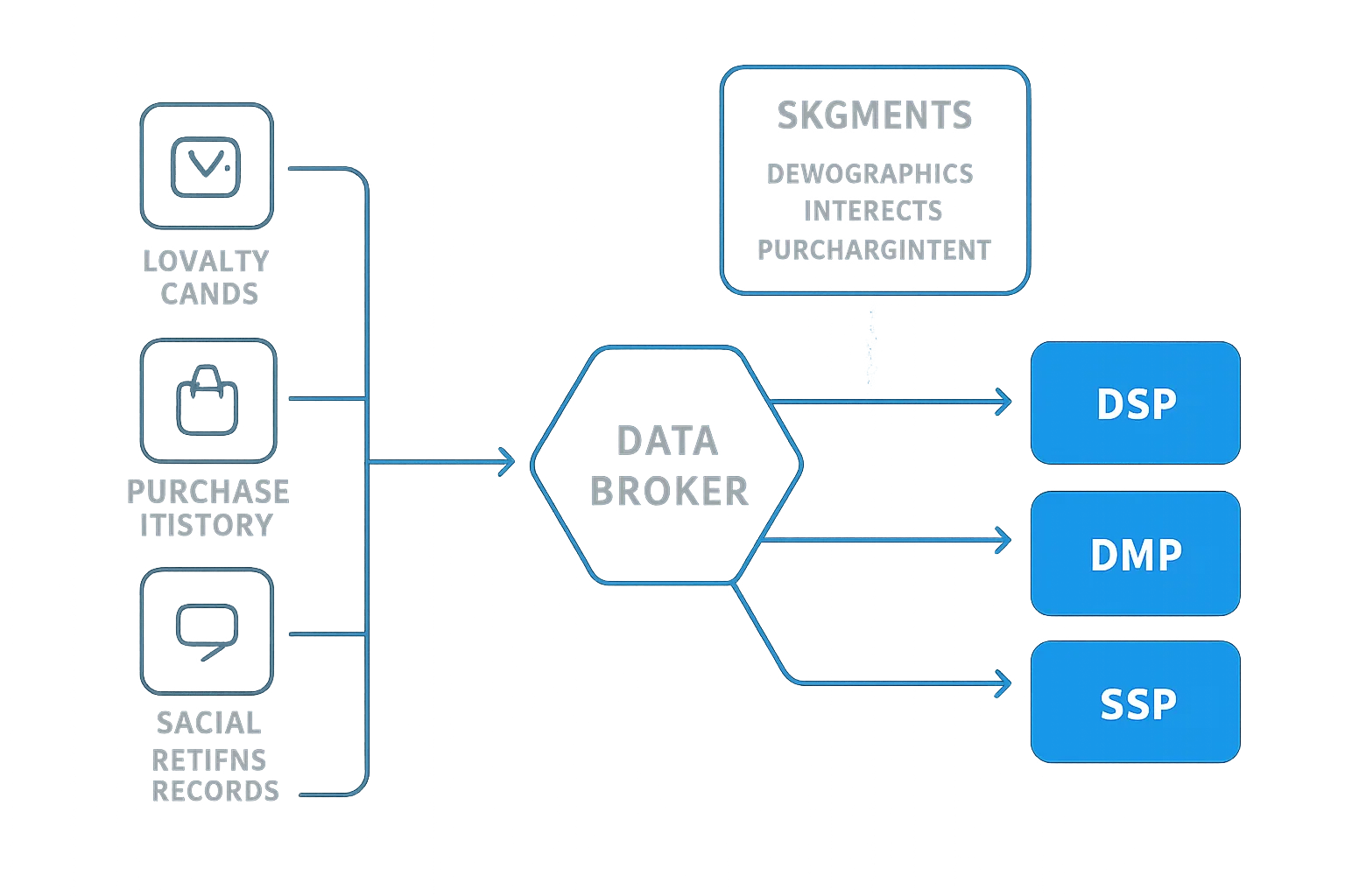 Data Broker data segmentation